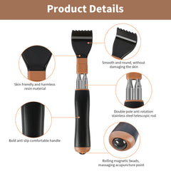 Mango ergonómico y texturizado de WOVTE para un agarre seguro.