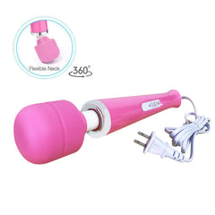 Wrrozz pink massager wand 60-inch cord for unrestricted reach.