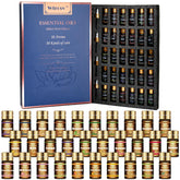 Wtrcsv essential oils set bottles arranged for easy diffusing and customization