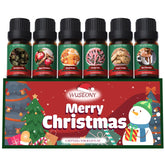 WUSEONY Christmas Tree fragrance oil for diffusers, delivering a fresh, woodsy holiday ambiance.