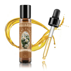 Frasco de 10 ml de wusiyork Jazmín, aceite esencial puro para aromaterapia.