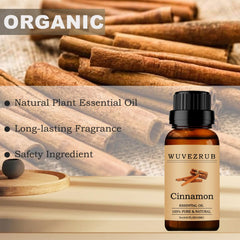 Wuvezrub cinnamon oil for skin care; dilute into toner or cream.