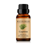Wuvezrub Cypress essential oil bottle 10ml ready for aromatherapy use.