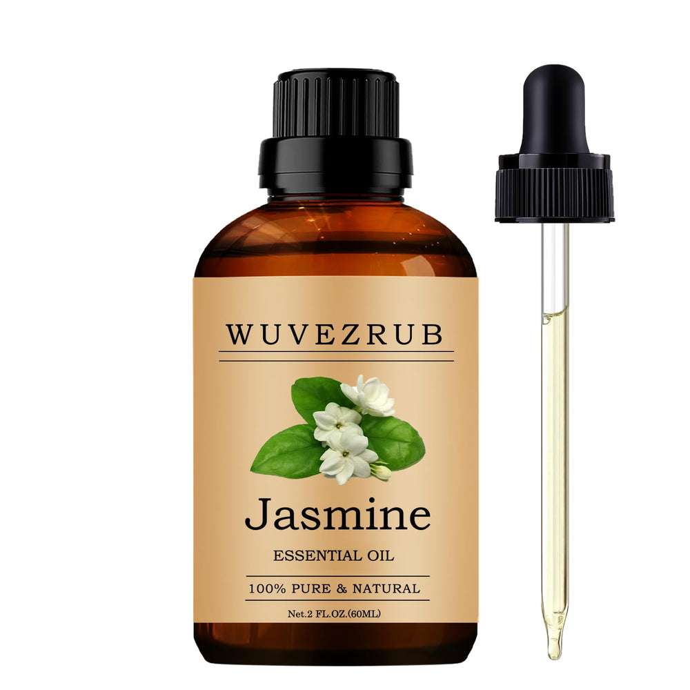 Wuvezrub Jasmine essential oil bottle 60ml for pure fragrance and diffuser use
