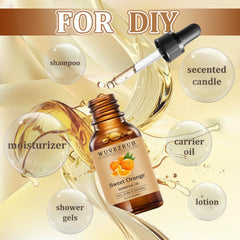 Wuvezrub Sweet Orange diffuser setup promoting bright citrus atmosphere