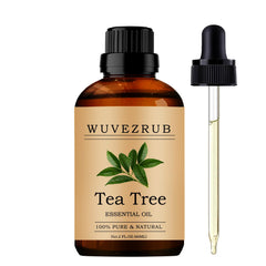 Wuvezrub Tea Tree Oil bottle pour for natural aroma and diffusion