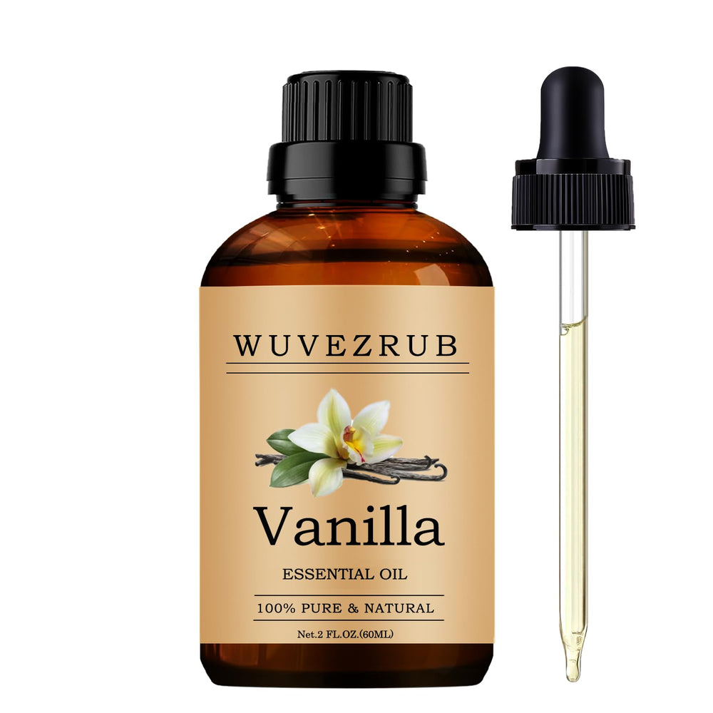 Wuvezrub Vanilla essential oil bottle for diffuser use and aroma