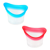 WY LIGHTING LEVEL eye wash cup with soft silicone edge for gentle cleansing