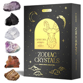 Wyspell Capricorn Crystal Set packaging with gold stamp for gifting and display