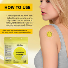 Xagnum Bolace Dopamine Patches 24-hour coverage for sustained focus.