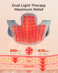 Xasla neck-shoulder-back wrap provides targeted upper-body coverage.