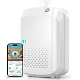 XEITIN waterless diffuser in wall-mount setup for expansive spaces with hotel-like ambiance