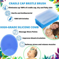 Xforto newborn bath essentials pack, convenient five-piece set.