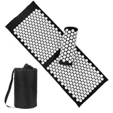 Xiaomage acupressure mat top view showing dense point grid for relaxation