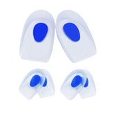 xiaopihou 4pack gel heel cups inside kids' shoes for cushioned comfort during play
