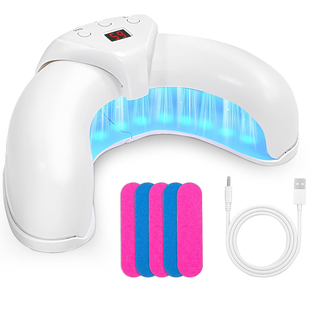 XiNanc nail fungus light device front view for at-home treatment and healthier-looking nails.