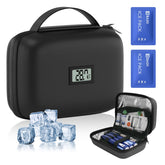 Xinjue insulin cooler exterior with durable travel-ready shell for on-the-go use.