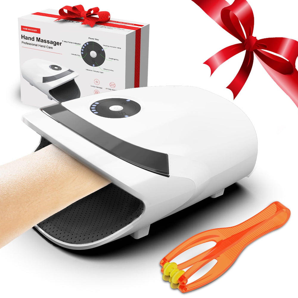 Xllent Hand Massager delivering deep heat therapy for soothing relief.