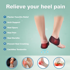 XOBTURP gel layer medical-grade design emphasizes shock absorption for comfortable all-day wear.