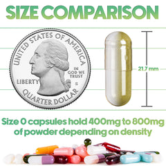 XPRS Nutra Size 0 fillable capsules hand-filled demonstration