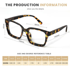 XVXV reading glasses 3-pack with mixed colors for versatile outfits.