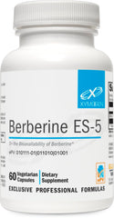 XYMOGEN Berberine ES-5 bottle front showing daily capsule use