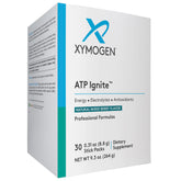 XYMOGEN ATP Ignite stick dissolves in water for revitalizing hydration and sustained energy.