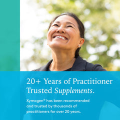 XYMOGEN HistDAO bottle with 60 tablets suggests convenient daily digestive enzyme intake