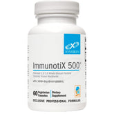XYMOGEN ImmunotiX 500 bottle front view with 500 mg capsules for immune-support potential