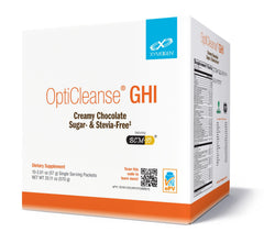 XYMOGEN OptiCleanse GHI Detox bottle supports digestive wellness.