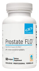 XYMOGEN Prostate FLO bottle supports urinary flow and prostate health.
