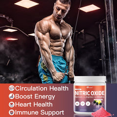 YAAHARO L-Citrulline and L-Arginine ingredients highlight nitric oxide support.