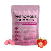 Yalei Pheromone Gummies strawberry chew highlighting flavor and potential confidence boost