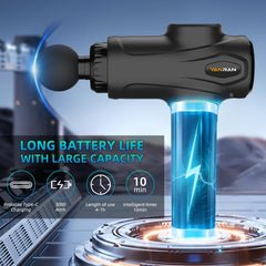 YANRAN seven-speed percussion massage for customizable recovery