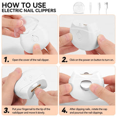 YANWEI nail scrap storage tray keeps clippings contained during use