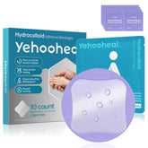 yehooheal hydrocolloid bandage petal-style offers discreet protection for minor wounds.