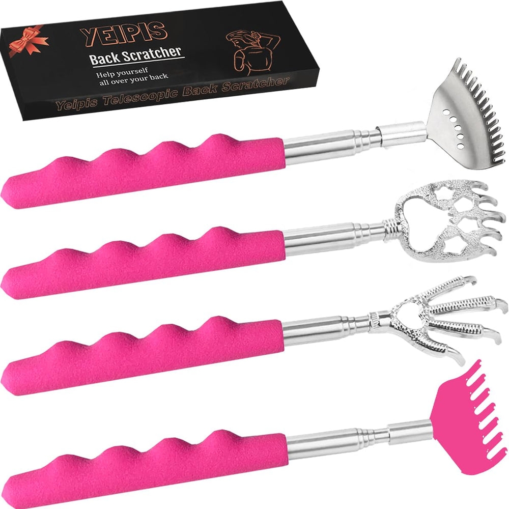 Yeipis rascaespalda 4 estilos para diferentes zonas y sensaciones de alivio.