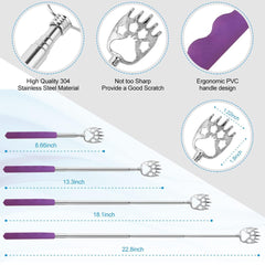 Yeipis rascador espaldas 15 dientes, mayor superficie para áreas amplias