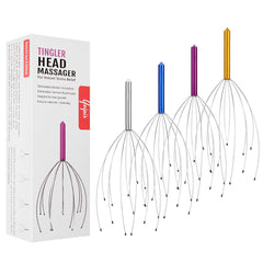 Yeipis scalp massager with rubber beads provides soothing scalp sensations