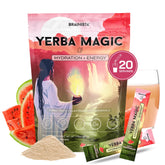 Yerba Magic Juicy Watermelon stick pack for on-the-go hydration and refreshing flavor.