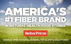 Yerba Prima bottle and label emphasizes value pack with 400 capsules.