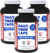 Yerba Prima Daily Fiber Capsules bottle for daily fiber support.