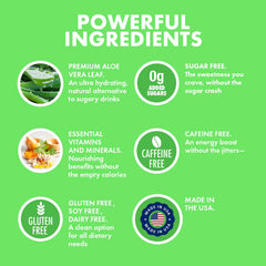 Yes You Can! Aloe Vera powder mixed in a cold drink over ice for easy refreshment.