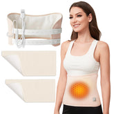 YEXIAOBOY heated castor oil pack wrap for full body warmth and skin-friendly application
