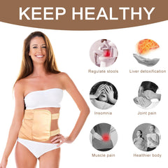 YHOVID thyroid neck wrap castor oil pack for neck comfort
