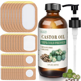 YHOVID large-area castor oil patches with secure, skin-friendly fit