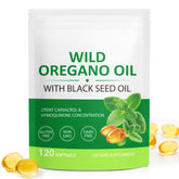 YIEEGCM wild oregano oil softgels bottle for daily vitality support.