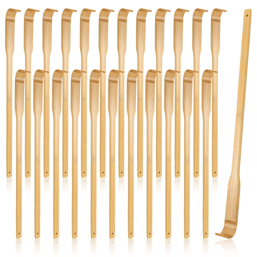 Yinkin bamboo back scratcher with long handle for easy reach