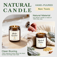 Yinuo Candle Fir Balsam jar delivers crisp forest scent for peaceful moments.