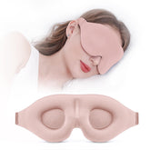 YIVIEW mascara sueño para lado: bloqueo de luz total para dormir cómodo.